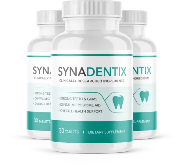 Official Synadentix 3 bottle package