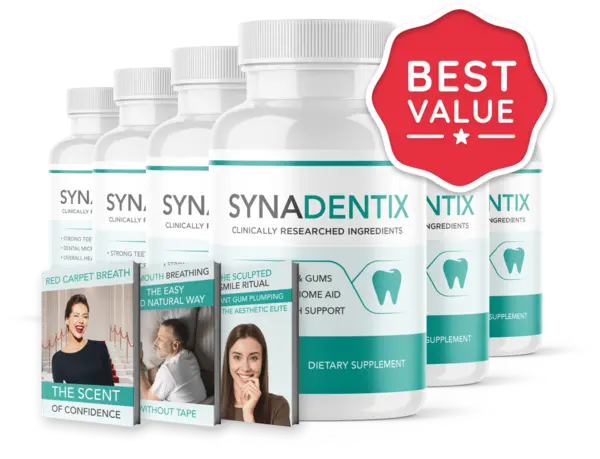 Official Synadentix 6 bottle package